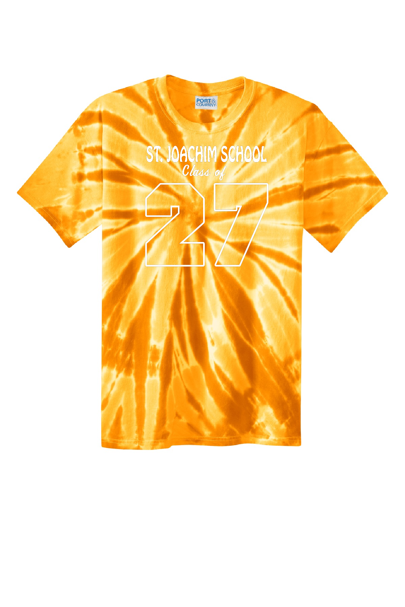 GOLD CLASS OF 2027 Signature T-shirt
