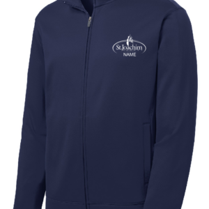Customizable Embroidered ADULT Fleece Full-Zip Jacket (K-8th Grade)