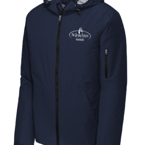 Customizable HOODED Jacket with School Logo (K–8th Grade)