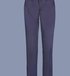 Girls Navy Twill Pant